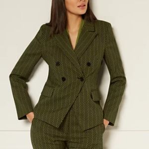NY&Co Eva Mendes Green and black pant suit